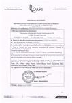 The Letter of Approval and Grant Protection of Mother Foundation Mark by African Intellectual Property Organization
