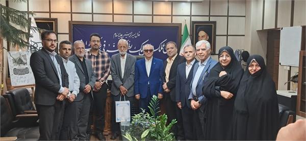 دعوت رسمی شورای شهر و شهردار محترم و سایر مسئولین شهرستان زرقان استان فارس از بنیاد فرهنگی بین المللی مادر